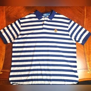 NWOT Ralph Lauren Polo SS Striped Shirt XXL